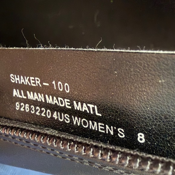 Demonia Shaker-100 Black Vegan Leather Platform Wedge Knee High Boots Womens 8 - Picture 5 of 7